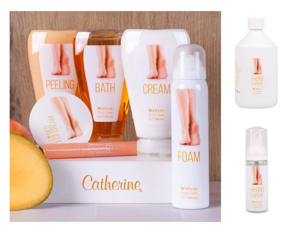 Засоби догляду за шкірою ніг від TM Catherine