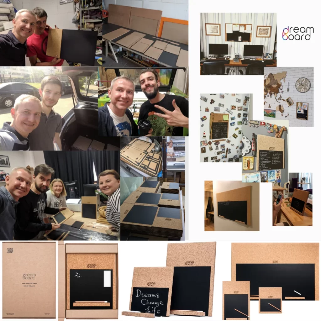 Шумяков Андрій створив дошку візуалізації Dream Board